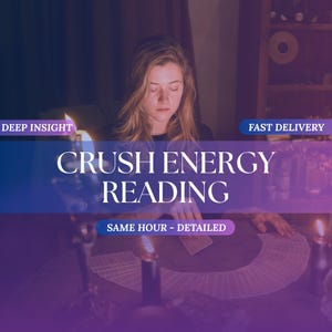 Crush Energy Reading – Secret Feelings Revealed | What They Think, Feel & Want | Love Relationship Intuitive PDF Report