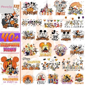 40+ File Disney Bundle Halloween Mouse And Friends, Png Halloween Bundle Png Trick Or Treat, Spooky Vibes Png Halloween Family Trip Png