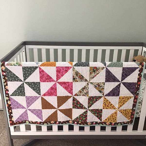 Baby Toddler Quilt Etsy