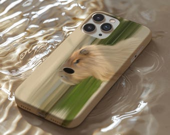 Capybara Meme Phone Case, Funny Animal iPhone Samsung Cover, Capybara Art, Cute Gift Idea for Meme Fans