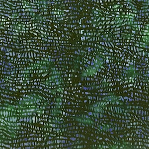 Hoffman Bali Batik, Lined Texture, By Half Yard, W2605-309-VIRIDIAN
