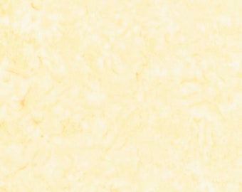 Hoffman Fabrics 1895 Bali Watercolors Batik, By The Half Yard, #500 GARDENIA