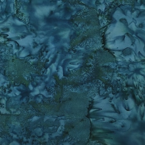 Hoffman Batik Fabric, By The Half Yard, 1895-577-BAYOU, Quilting