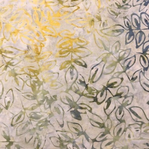 Timeless Treasures Tonga Batik Fabric, 1/2 Yard, Tonga-B1810 HONEYSUCKLE, Quilting, Batik, Sewing