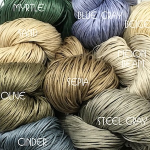Hasegawa Cotton Gima Yarn, 50 Grams/1.76 Ounces, Gima 8.5, Made In Japan With a Paper Like Feel, Tape Yarn
