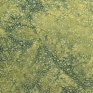 Island Batik Fabric, 122138675, DOTS GRASSHOPPER, By The Half Yard