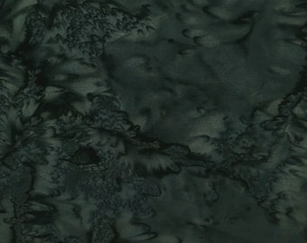 Hoffman Batik Fabric, By The Half Yard, 1895-537-BLACKLIGHT, Quilting