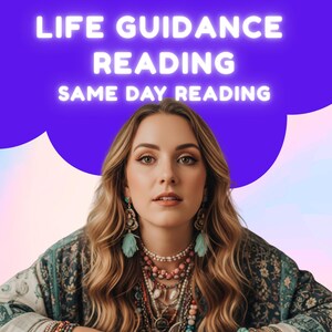 Psychic reading, general life guide, love career finances reading, same day tarot reading, intuitive oracle cards, life guidance medium