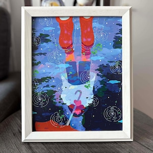 Rainy Dayz Art Print (8&quot;x10&quot;)