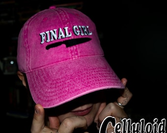 Final Girl Vintage Cotton Twill Cap With Logo