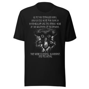 Squidward&#39;s Suicide / Red Mist Creepypasta Unisex t-shirt