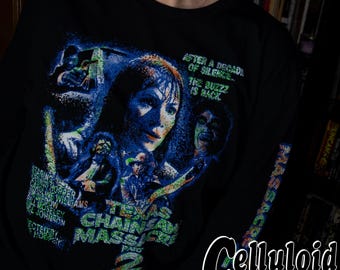 Texas Chainsaw Massacre 2 Long Sleeve Fitted Crew