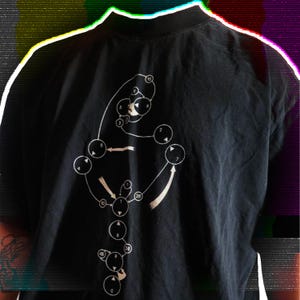 Nick Land CCRU Numogram Organic Cotton Oversized T-Shirt