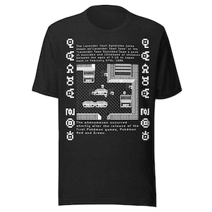 Creepypasta Lavender Town Syndrome Unisex t-shirt