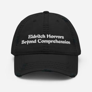 Eldritch Horrors Distressed Dad Hat