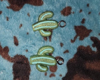 Green Cactus Freshie Vent Clips