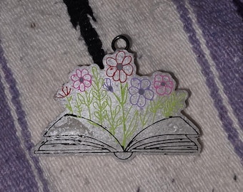 Floral Book Freshie