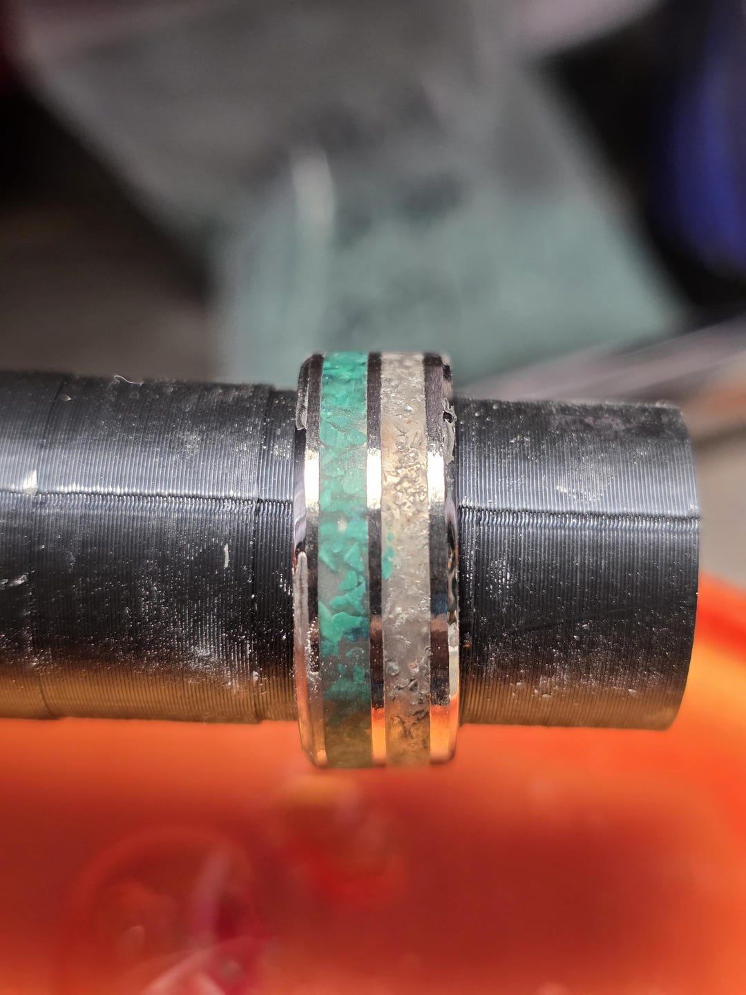 Ring Inlay Plastic Double Resin Inlay Ring - Etsy