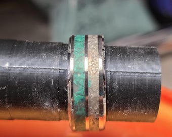 Double Resin Inlay Ring