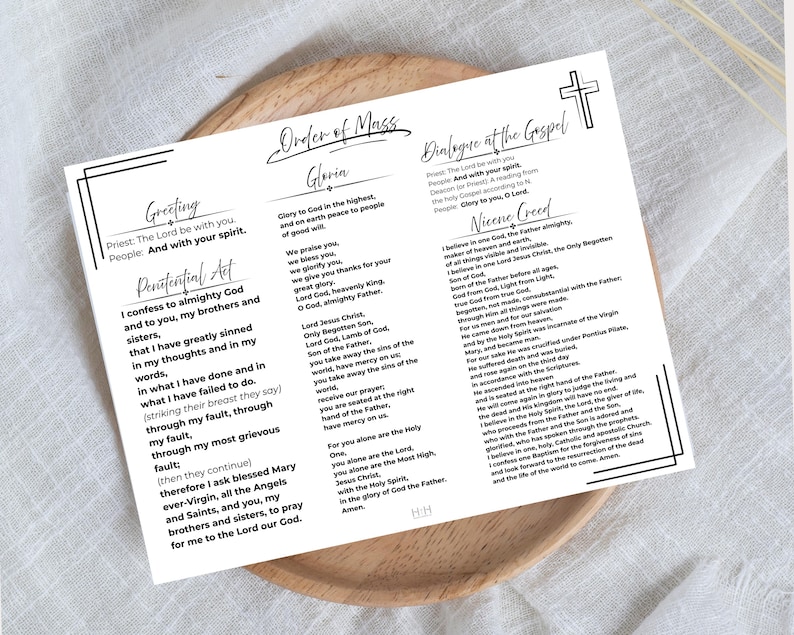 Catholic Basics Bundle Printable | Mass, Rosary, Confession & Prayers PDF | Catholic Religious Gifts image 6