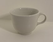 Fiestaware P86 White Ring Handle Teacups Made in the USA