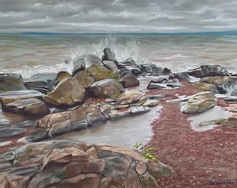 Pastel original art paintings signed by artist. 9 by 12 inches. Triptych. Each Could be sold as single peace ( contact owner with request).