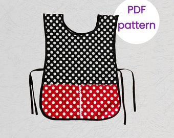 Adult Apron Pattern | Sewing Pattern | Cobbler Apron Pattern | Digital Pattern | Instant Download