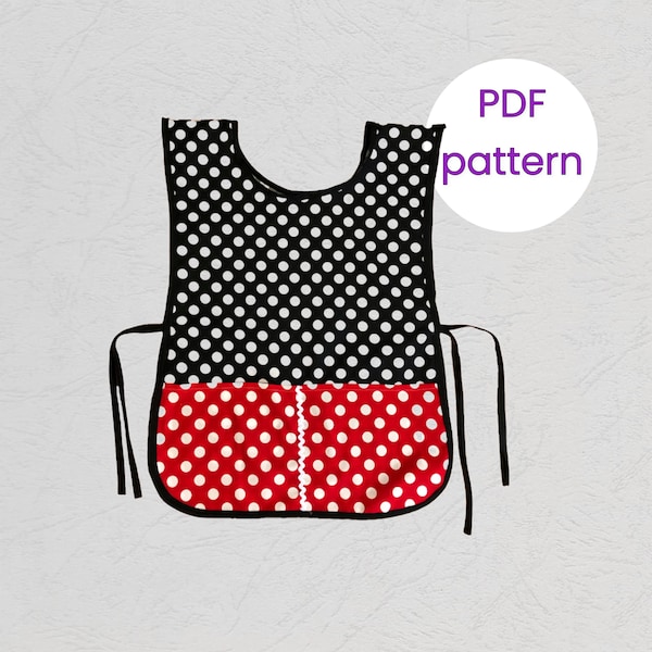 Adult Apron Pattern | Sewing Pattern | Cobbler Apron Pattern | Digital Pattern | Instant Download