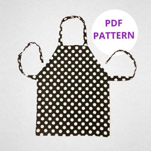 Adult Apron Pattern | Sewing Pattern | Apron PDF | Digital Pattern | Digital Download | PDF Pattern