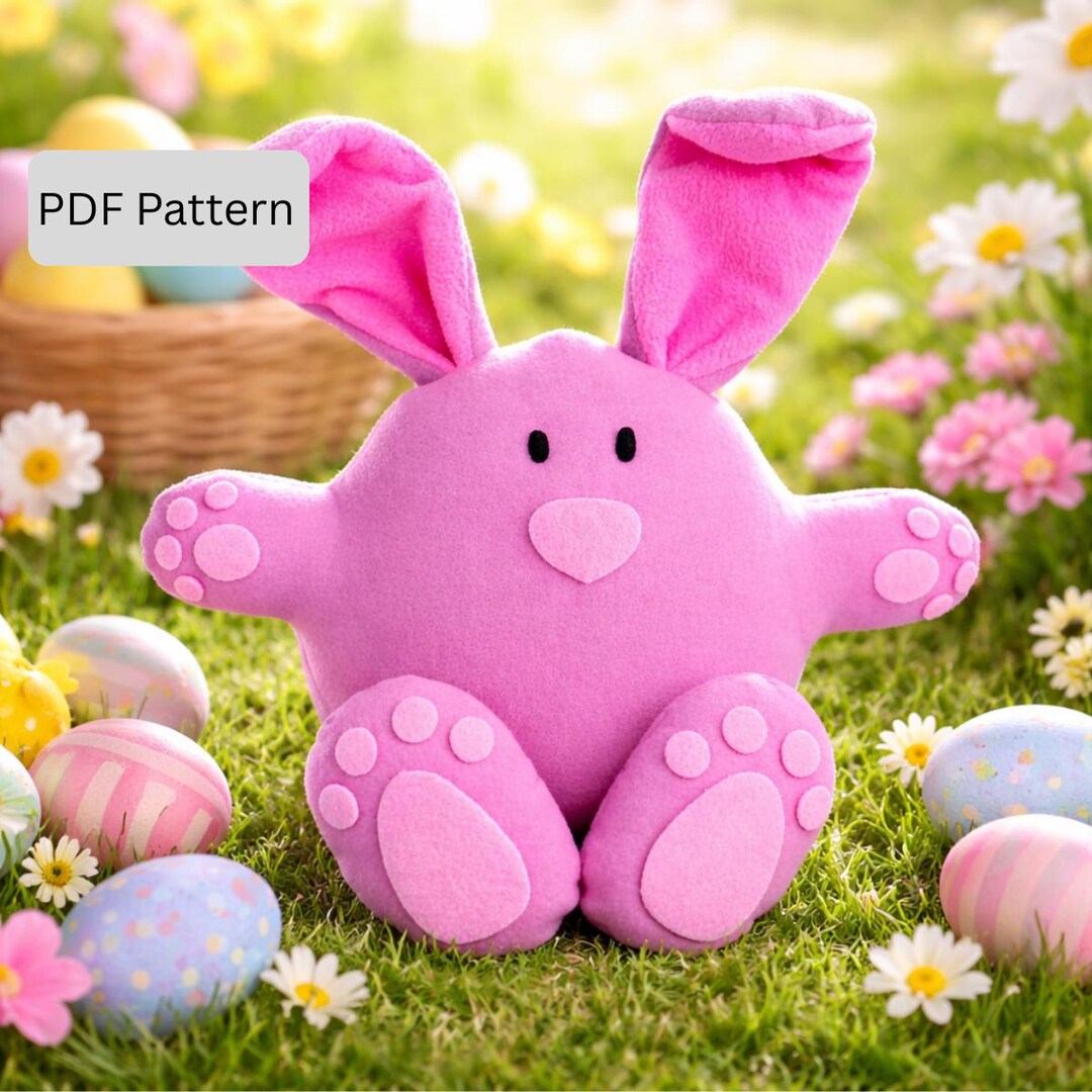 Paper Patterns For Stuffed Rabbit This item is unavailable - Etsy