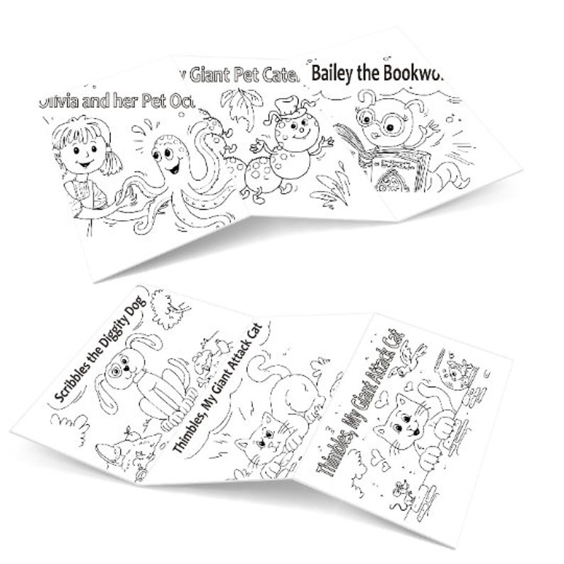 Printable Short Stories for Kids Printable Coloring Pages  Etsy
