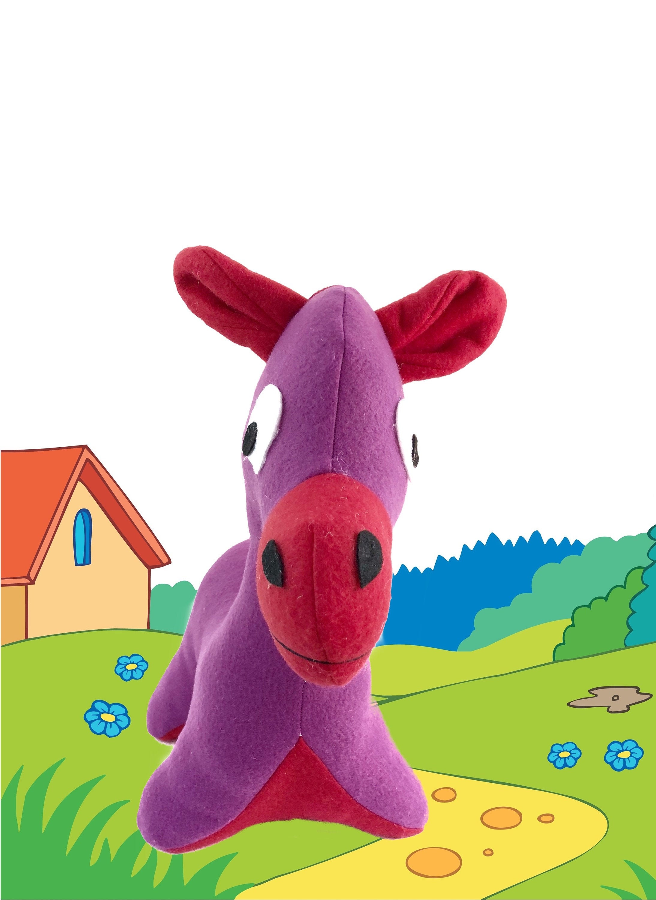 horse stuffed animal pattern