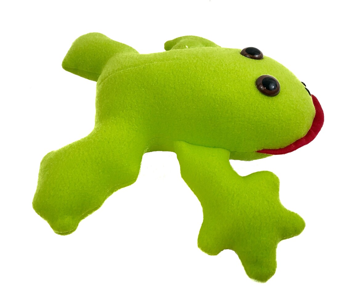 DIY Plush Frog Plush Sewing Pattern Stuffed Animal Pattern Etsy