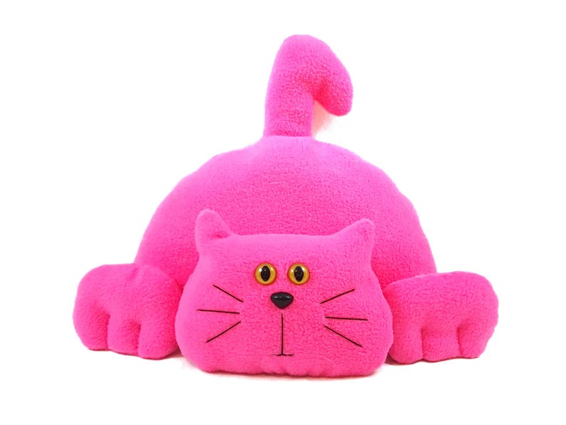 Stuffed Cat Sewing Pattern: Plush Kitty Doorstop (Digital Pattern) image 4