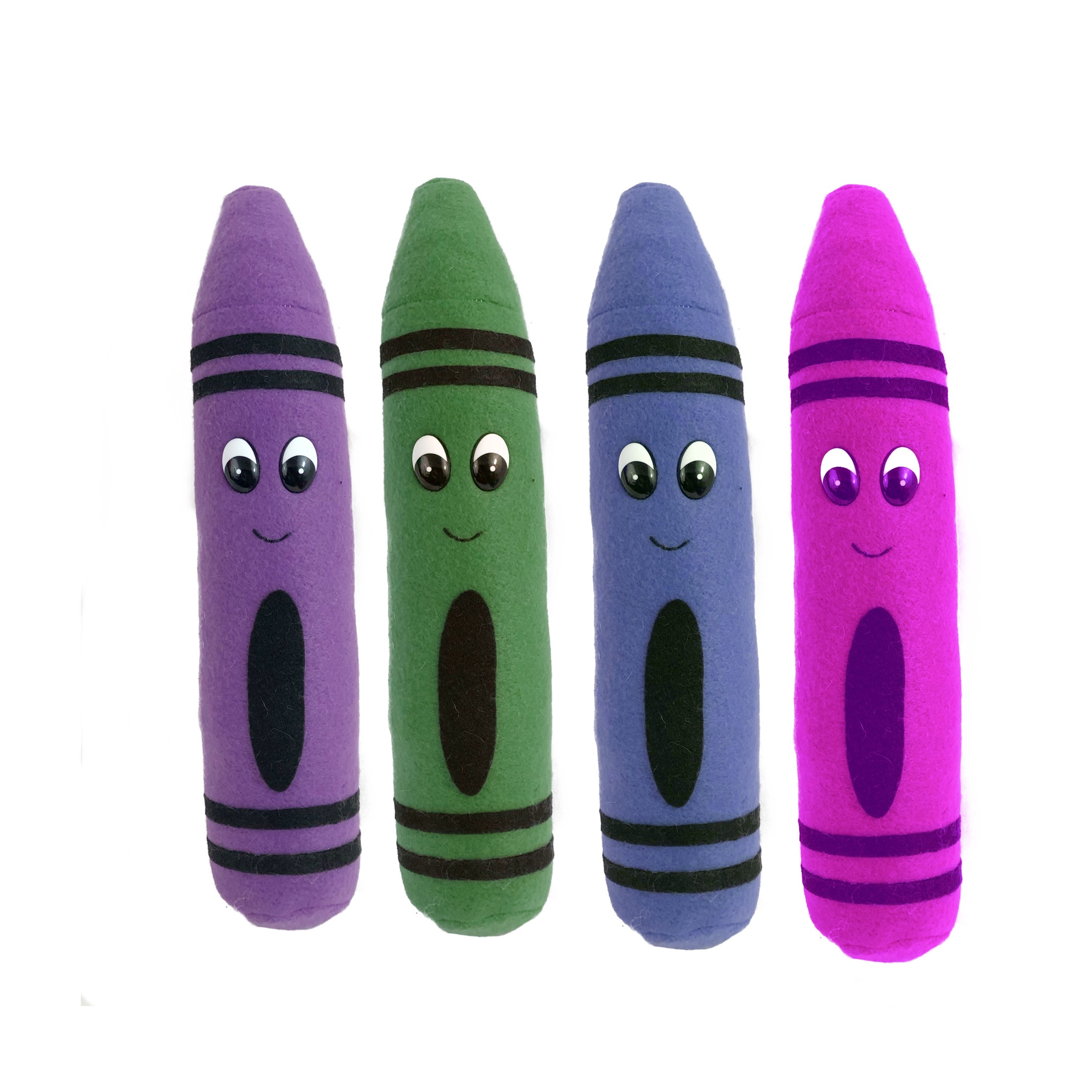 Plush Sewing Pattern Plush Crayon Toy Crayon Soft Toy Etsy