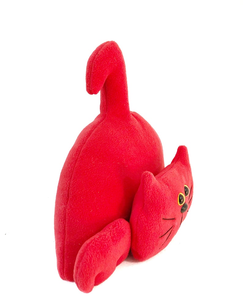 Stuffed Cat Sewing Pattern: Plush Kitty Doorstop (Digital Pattern) image 5