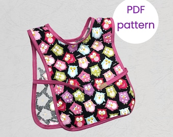 Toddler Apron Sewing Pattern: Beginner-Friendly PDF