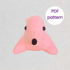 Seal Plush Sewing Pattern: Stuffed Animal DIY (PDF Pattern)