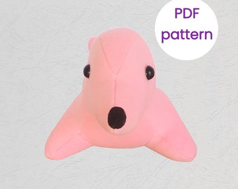 Sewing Pattern Seal | Plush Pattern Seal | Digital Pattern | Seal Stuffed Animal Pattern | Digital Pattern PDF