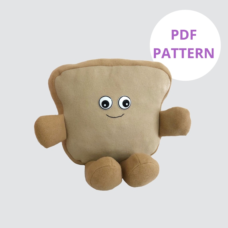 Toast Plush - Etsy