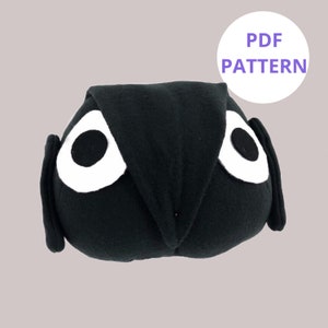 Plush Owl Sewing Pattern: Halloween Decor (Digital Pattern)