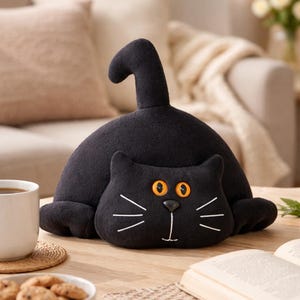 Stuffed Cat Sewing Pattern: Plush Kitty Doorstop (Digital Pattern) image 8