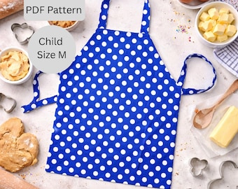 Children's Apron Pattern | Size Medium (Digital Pattern)