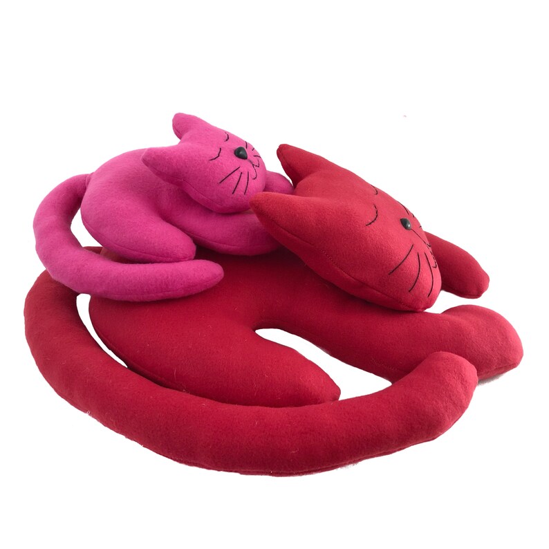 Cat Stuffed Animal Pattern Cat Sewing Pattern Stuffed Cat Etsy