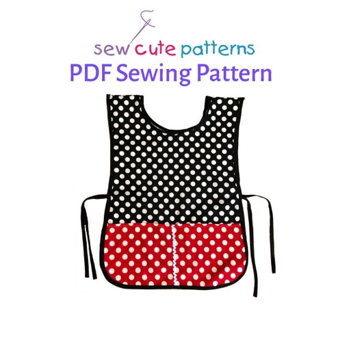 Adult Smock Pattern Sewing Pattern Adult Apron Pattern | Etsy