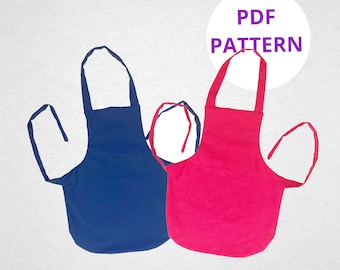 Adult Apron Pattern | Apron Sewing Pattern | Apron Sewing Tutorial | Digital Pattern | Instant Download | Apron PDF