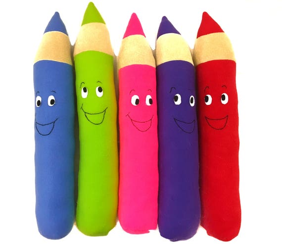 Pencil Plushie Pattern Plush Toy Pattern Sewing Pattern Etsy