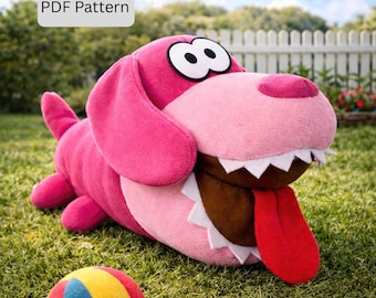 Dog Stuffed Animal Sewing Pattern (PDF Pattern)