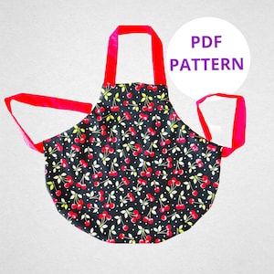 Adult Apron Pattern | Sewing Pattern | How to Sew an Apron | DIY Apron