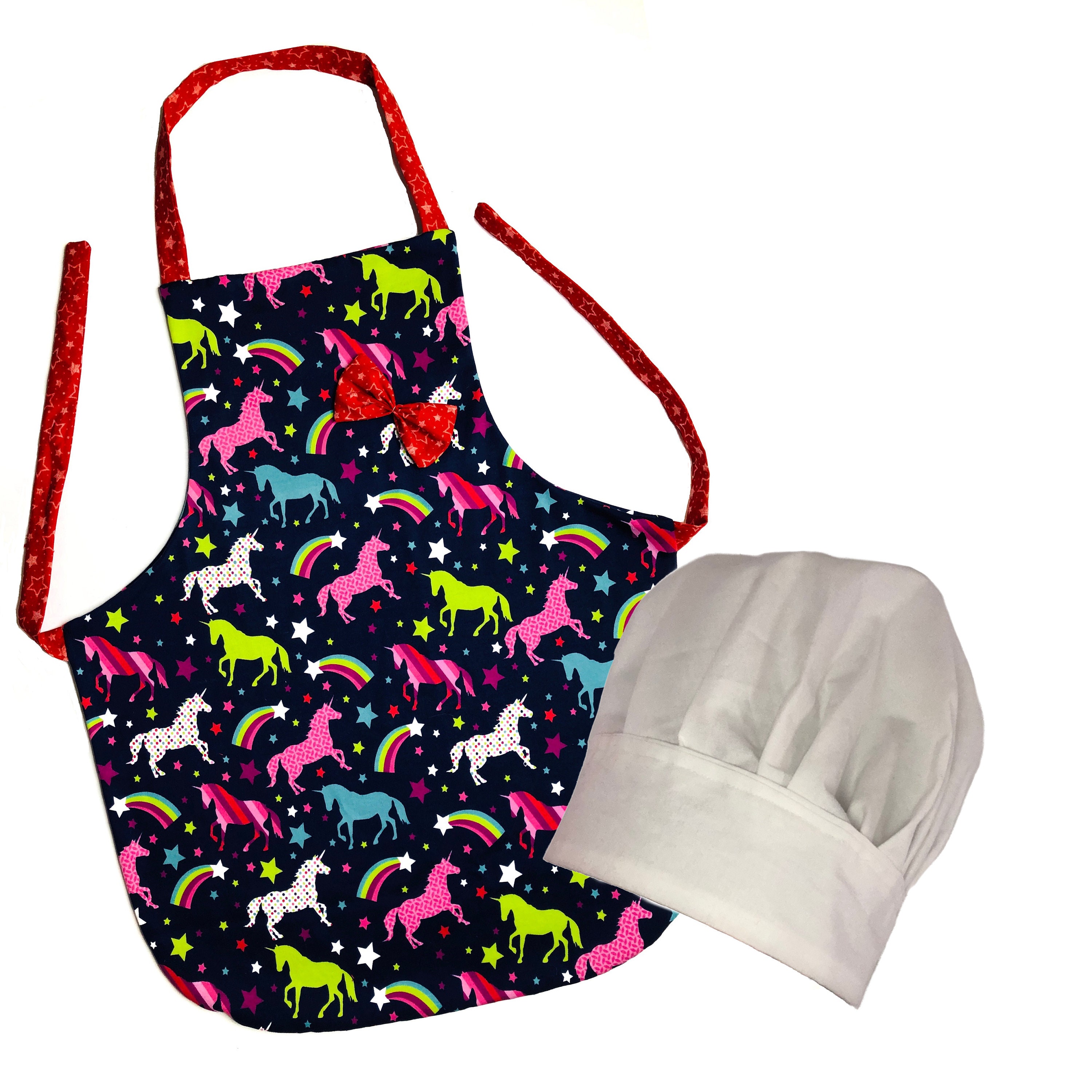 Kids Apron Tutorial and Chef Hat Pattern Sewing Patterns Etsy